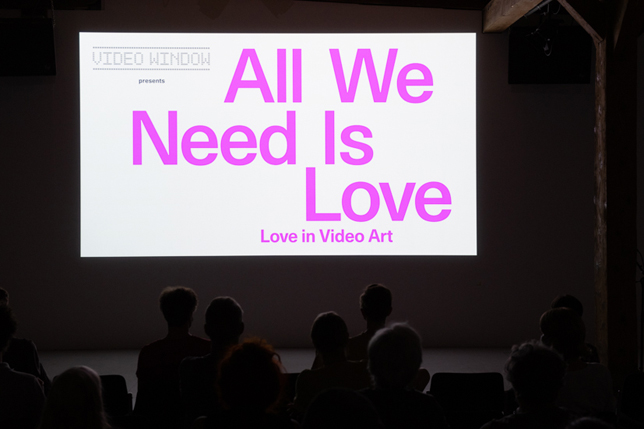 «All We Need Is Love», 2021. Kunstraum Walcheturm, Zürich