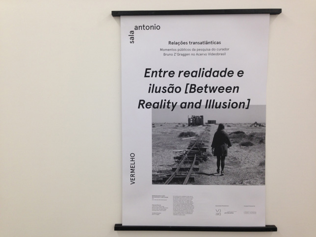 Sessão 1: «Entre realidade e ilusão». Galeria Vermelho,  São Paulo (05.07.2017)